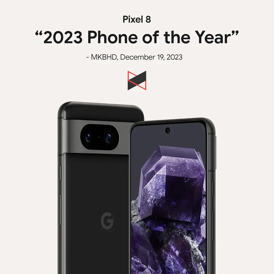 Google Pixel 8 Pixel8 8GB RAM 128GB/256GB ROM Unlocked Android 5G Cell Phone Applicable All Countries