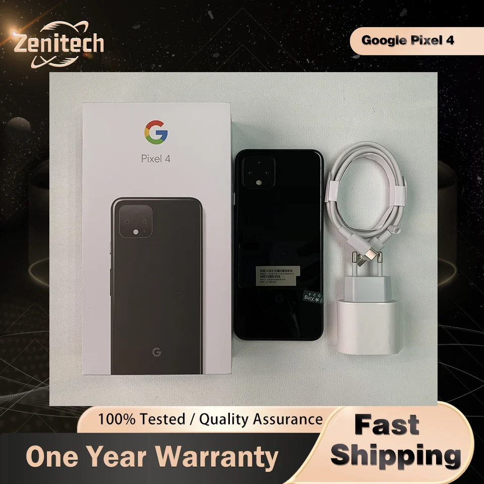 Original Google Pixel 4 4G LTE Mobile Phone Face ID 5.7" 6GB RAM 64GB/128GB ROM NFC 12.2MP+16MP+8MP Octa Core pixel4 CellPhone