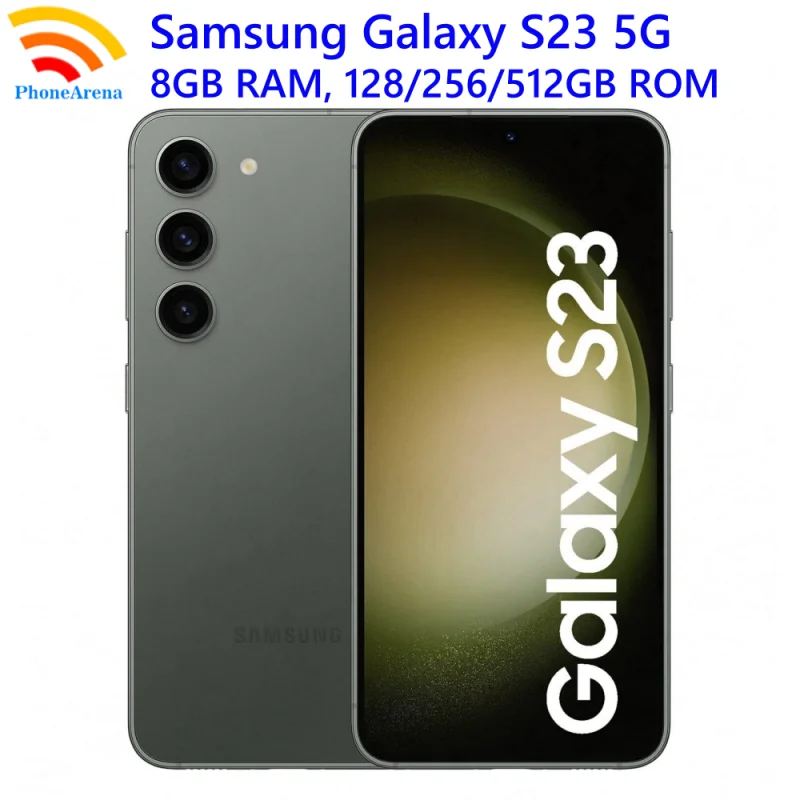 Samsung Galaxy S23 5G S911U1 S911B S911N S9110 6.1" AMOLED 8GB 128/256/512GB Snapdragon NFC Original Android Unlocked Cell Phone
