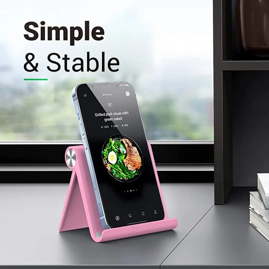 Portable Universal Cell Phone Stand Foldable Design Desktop Viewing Phone Support Accessory