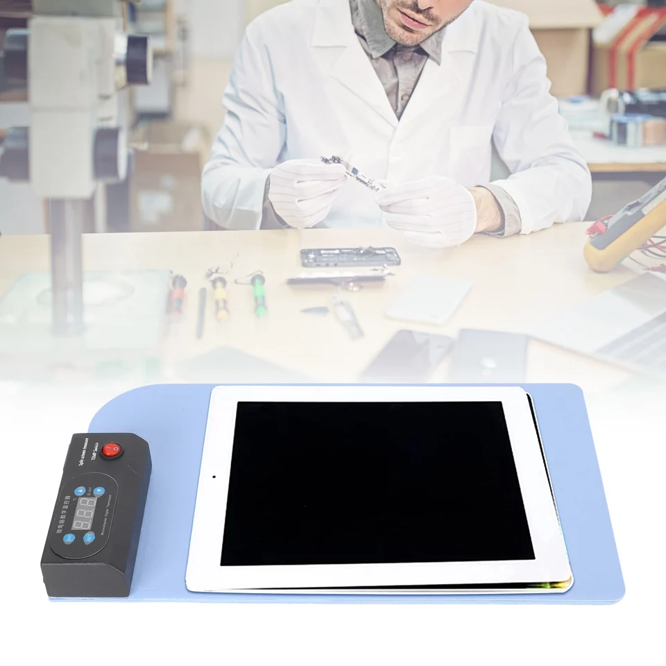 CPB Heating Pad Fast Heating Speed Soft Bendable  LCD Screen Separator Machine for Phone Tablets LCD Repair Heat Plate