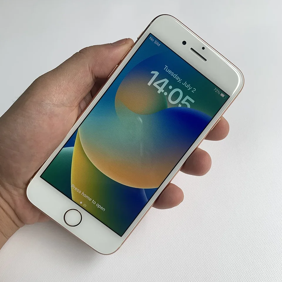 Original Apple iPhone 8 4G Mobile Phone 4.7'' Retina IPS LCD NFC A11 Bionic Hexa-Core 12MP+7MP Camera 64GB/256GB Smartphone