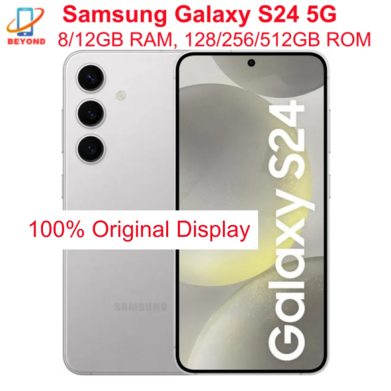 Samsung Galaxy S24 5G S921U1 S921B S921N S9210 6.2" Dynamic LTPO AMOLED 128/256/512GB 8/12GB NFC Original Android AI Cell Phone