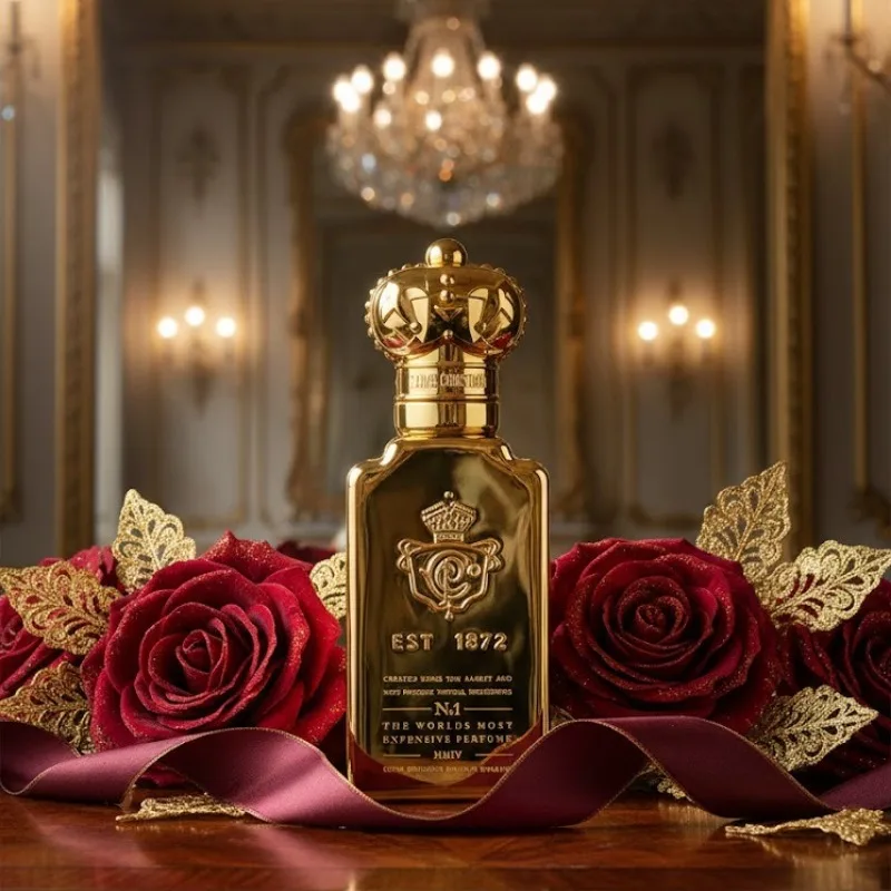 50ml Unisex Eau De Parfum Long Lasting Oriental Floral Chypre Scent with Warm Woody Amber Tobacco Notes Elegant Luxurious Scent