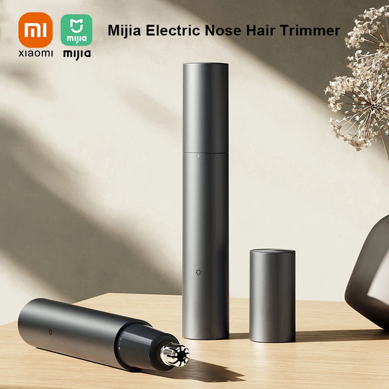 Xiaomi Mijia Electric Nose Hair Trimmer Portable Rechargeable Nose Ears Hair Eyebrow Painless Trimmer for Men Women