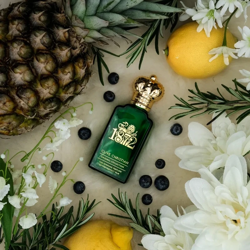 Clive Christian Woody Fresh Unisex Perfume 50ml – Long Lasting Elegant Fragrance with Peach Jasmine Rose Sandalwood Amber Musk