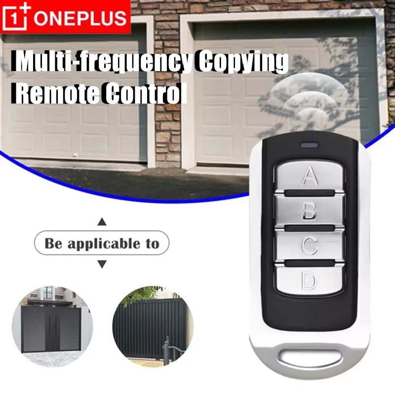 OnePlus Multifrequency 250-915 MHz clone copy replication remote control 868 MHz brand garage door remote control