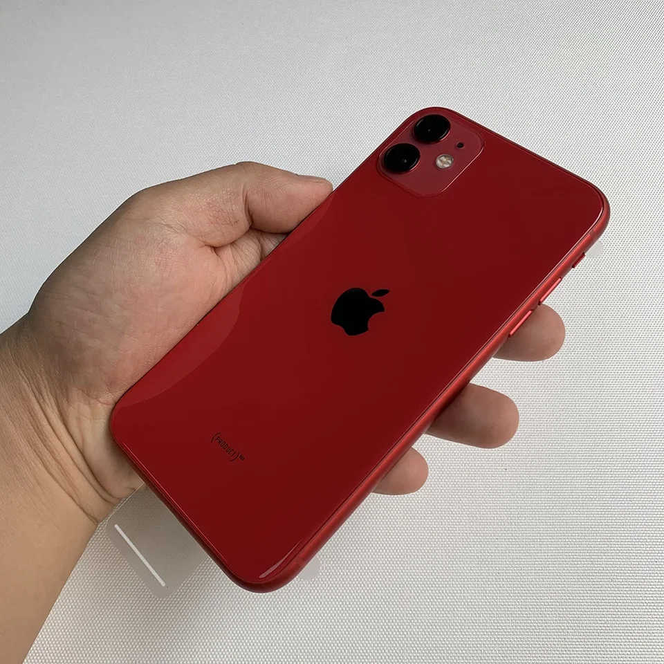 Original Apple iPhone 11 4G Mobile Phone Face ID NFC 64GB/128GB/256GB ROM 6.1'' Dual 12MP A13 Bionic Hexa-Core IOS SmartPhone